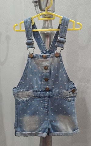 Denim Dungaree (1-2yrs)
