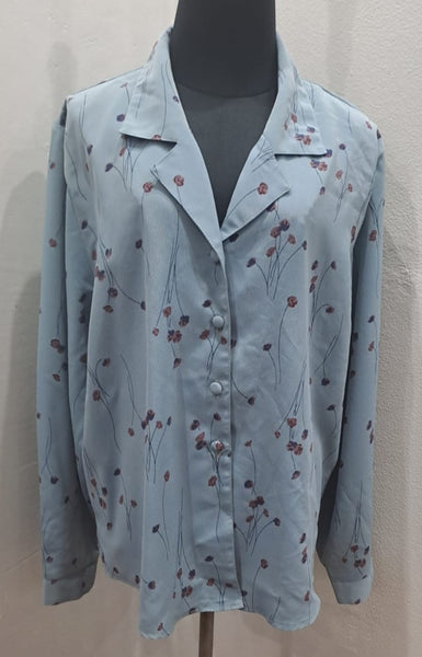 Vintage Patterned Top (XL)