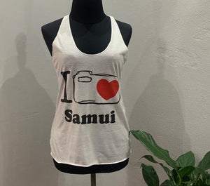 "I Love Samui" Racerback Vest (Small)