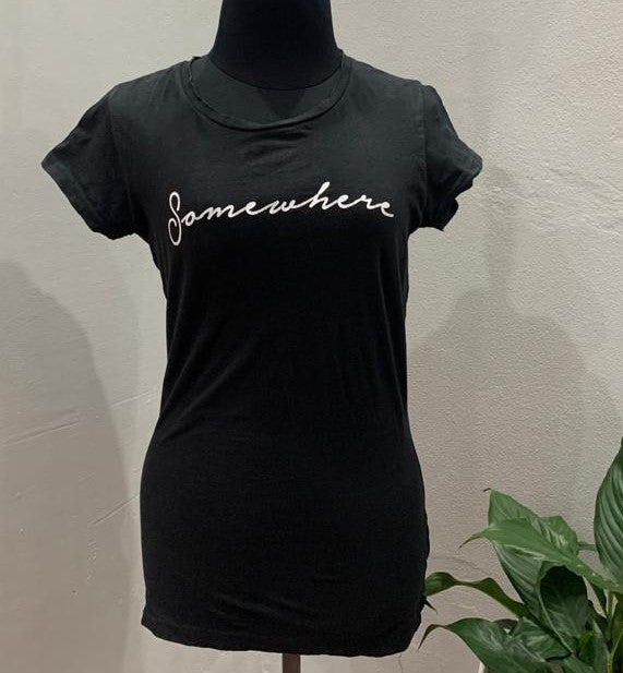 "Somewhere" Fitted Tee (Medium)