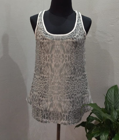 Leopard Print Vest (Small)