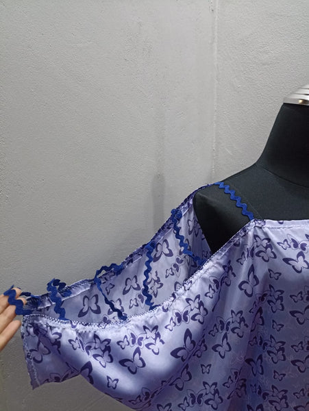 Cold Shoulder Butterfly Top (Medium)