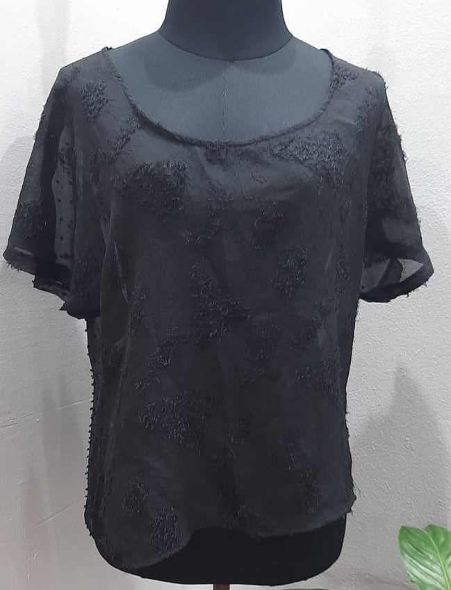 Sheer Boxy Top (Medium)