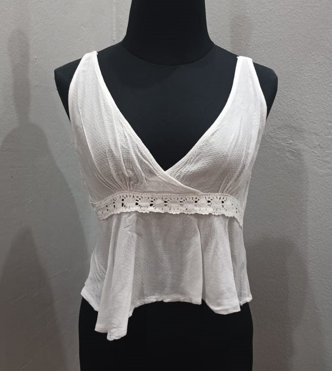 Criss Cross Crop Top (Small)