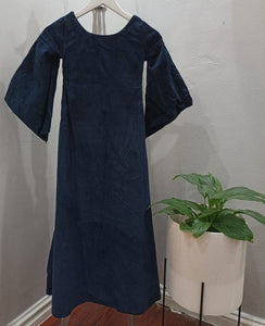 Corduroy Bell Sleeve Dress (XSmall)