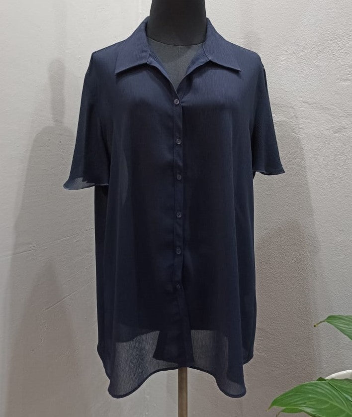 Crushed Chiffon Shirt (XLarge)