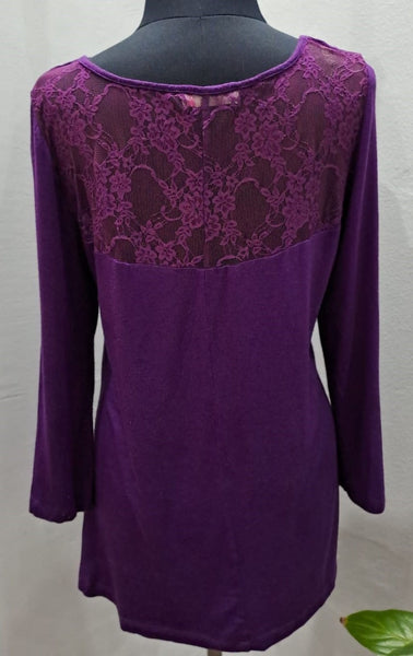 Lace Insert Top (XSmall)