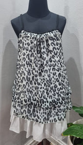 Leopard Print Top (Medium)