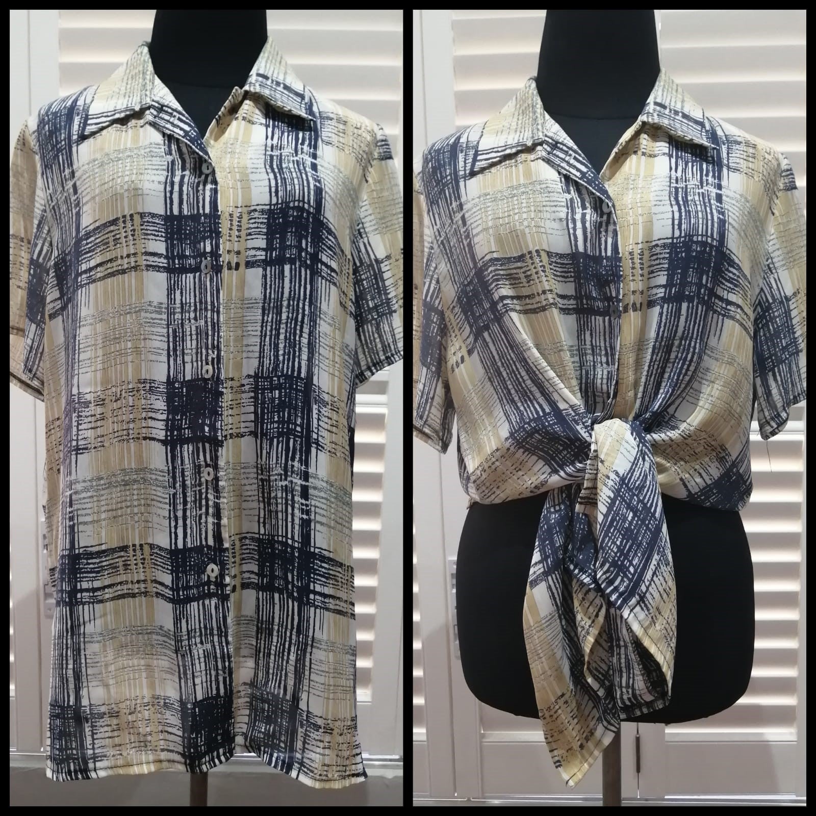 Check Pattern Blouse (8/32)